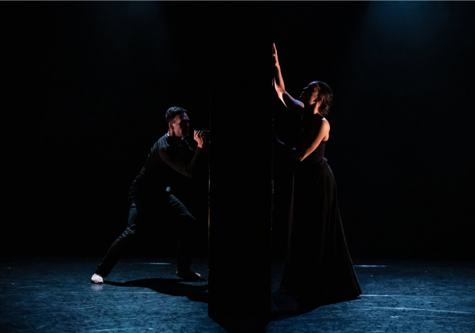 Bianca and Sean with wall 2019